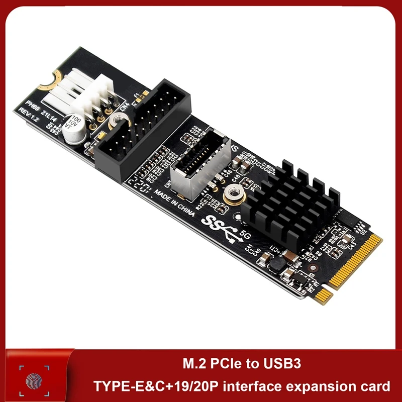 1 Set TYPE-C+19/20PIN Expansion Card PCB M.2 PCIE Expansion Riser Card Expansion Riser Card Replacement Accessories
1 Set TYPE-C+19/20PIN Expansion Card PCB M.2 PCIE Expansion Riser Card Expansion Riser Card Replacement Accessories