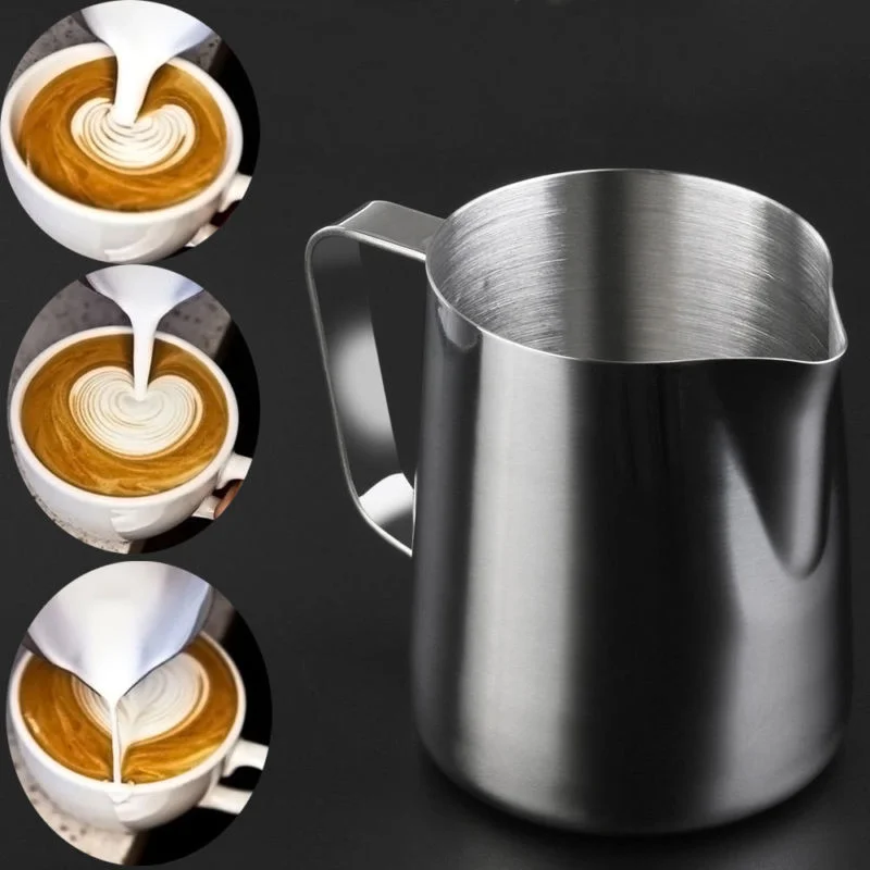 Barista Milchkännchen Edelstahl Milchkanne Milch Messbecher Milchschaumkännchen Jug Cup Zubehör Pitcher Pour Forthing Espresso
Barista Milchkännchen Edelstahl Milchkanne Milch Messbecher Milchschaumkännchen Jug Cup Zubehör Pitcher Pour Forthing Espresso