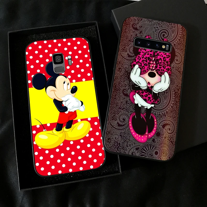 Cartoon Mickey Minnie Mouse For Samsung Galaxy S10 S9 S8 Plus Lite S10E For Samsung S10 5G Phone Case TPU Coque Black
Cartoon Mickey Minnie Mouse For Samsung Galaxy S10 S9 S8 Plus Lite S10E For Samsung S10 5G Phone Case TPU Coque Black