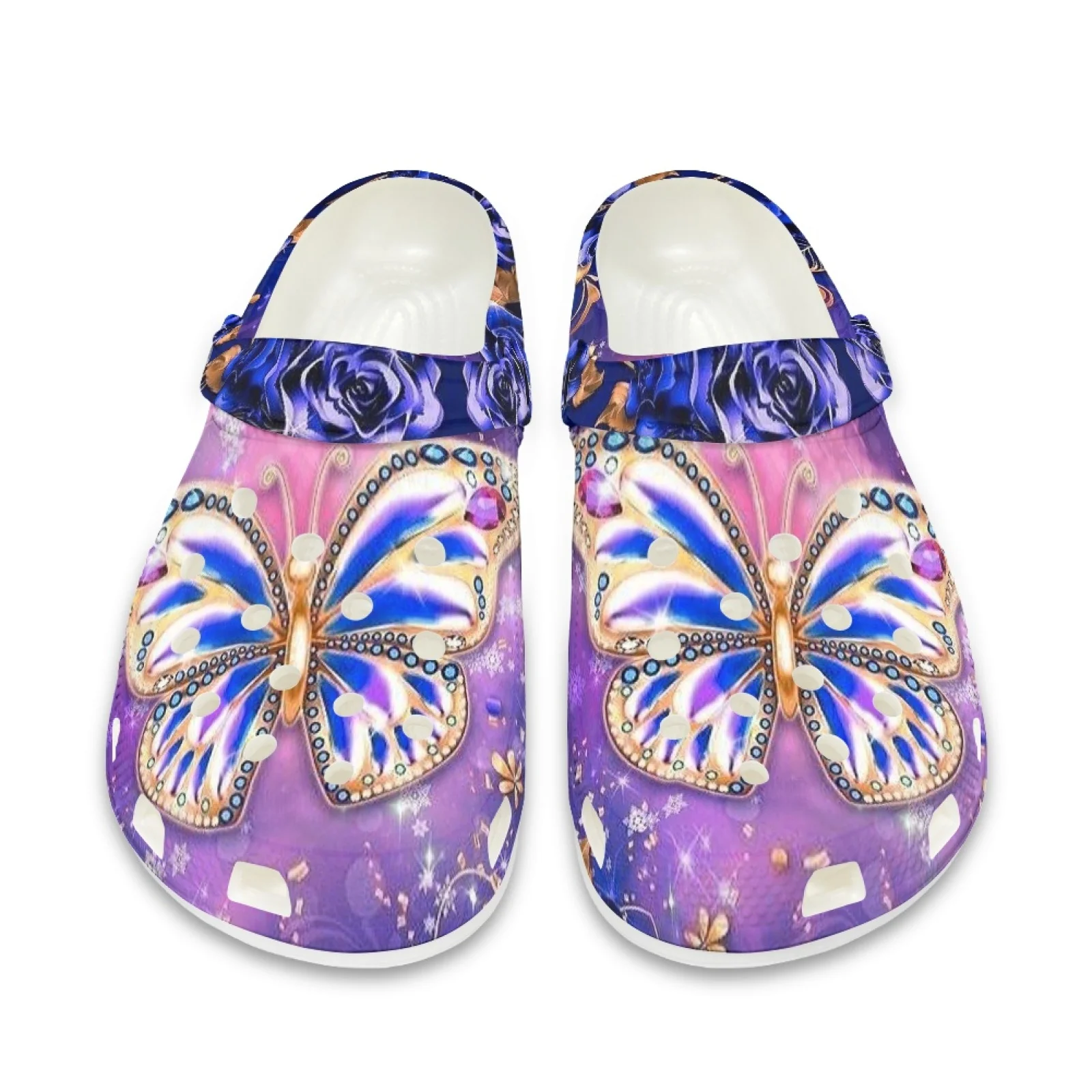 Beliodome Purple Butterfly Design Unisex Clogs Garden Shoes for Womens Summer Breathable Slippers Non-Slip Outdoor Beach Sandal
Beliodome Purple Butterfly Design Unisex Clogs Garden Shoes for Womens Summer Breathable Slippers Non-Slip Outdoor Beach Sandal