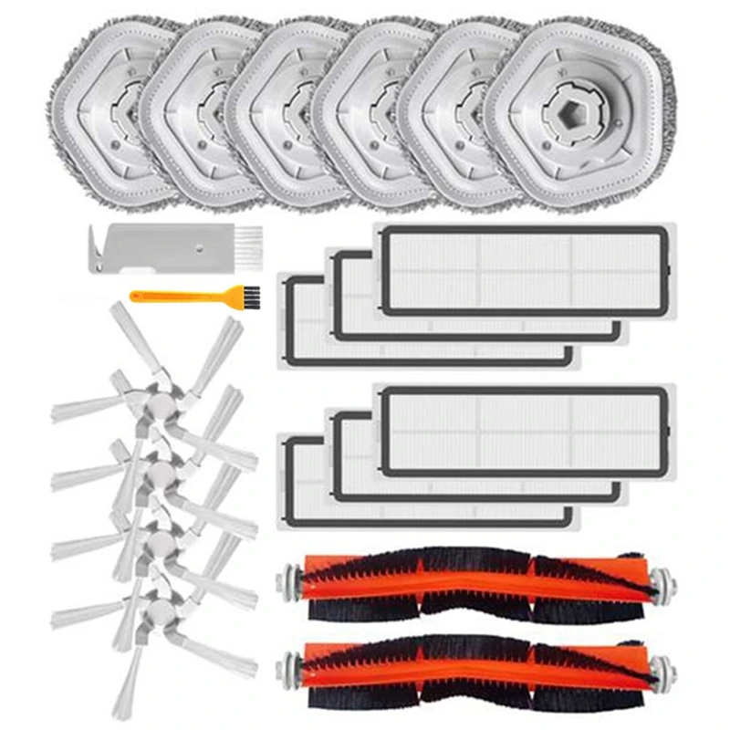 Replacement For Xiaomi Dreame Bot W10 Pro/Self-Cleaning Robot Vacuum Main Brush Side Brush HEPA Filter Mop Pads
Replacement For Xiaomi Dreame Bot W10 Pro/Self-Cleaning Robot Vacuum Main Brush Side Brush HEPA Filter Mop Pads