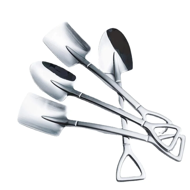 4PCS Stainless Steel Dessert Coffee Spoon Shovel Spoon Stainless Steel Tea Spoon Creative Tableware Tableware Set Ice Cream Set
4PCS Stainless Steel Dessert Coffee Spoon Shovel Spoon Stainless Steel Tea Spoon Creative Tableware Tableware Set Ice Cream Set