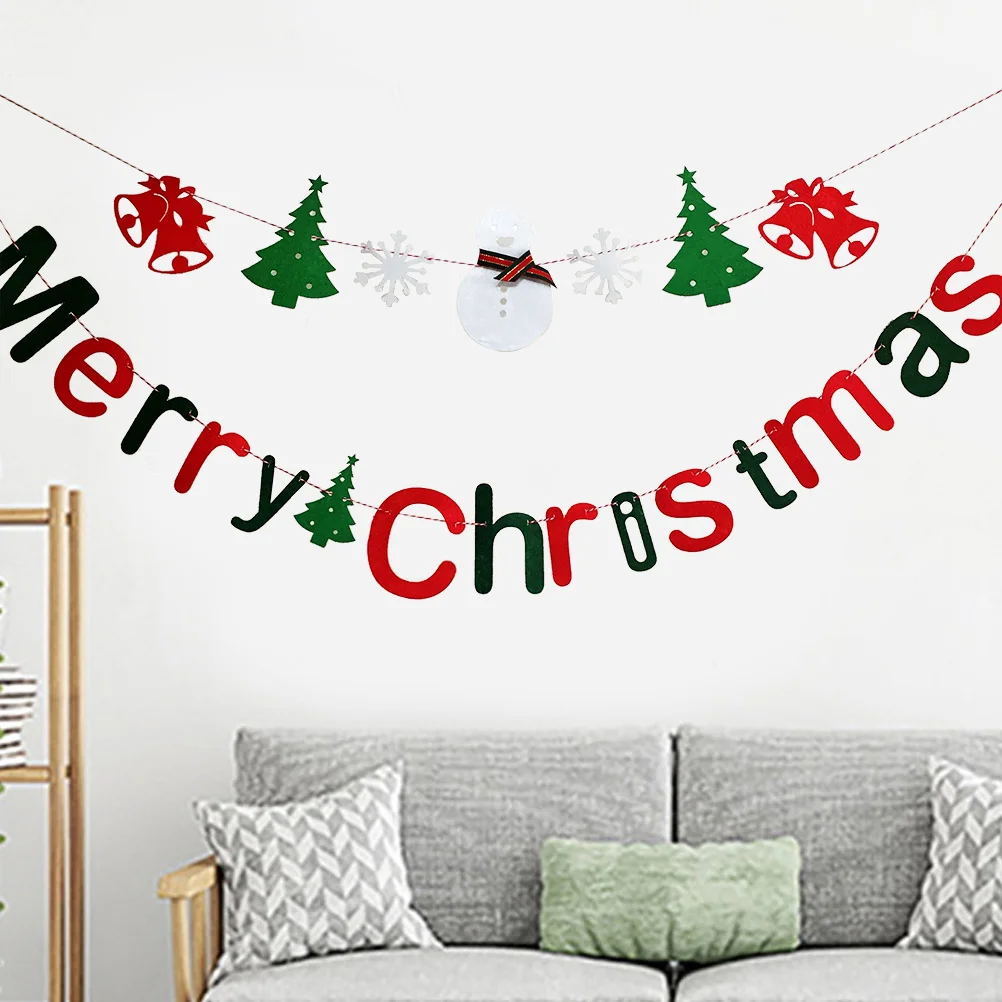 1PC Banner Colorful Letters Snowman Merry Christmas Hanging Bunting Flag for Christmas Day Party Decoration
1PC Banner Colorful Letters Snowman Merry Christmas Hanging Bunting Flag for Christmas Day Party Decoration