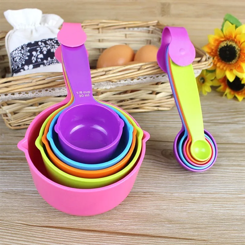5pcs/set Measuring Spoons Colorful Plastic Measure Spoon Useful Sugar Cake Baking Spoon Kitchen Baking Measuring Tools
5pcs/set Measuring Spoons Colorful Plastic Measure Spoon Useful Sugar Cake Baking Spoon Kitchen Baking Measuring Tools
