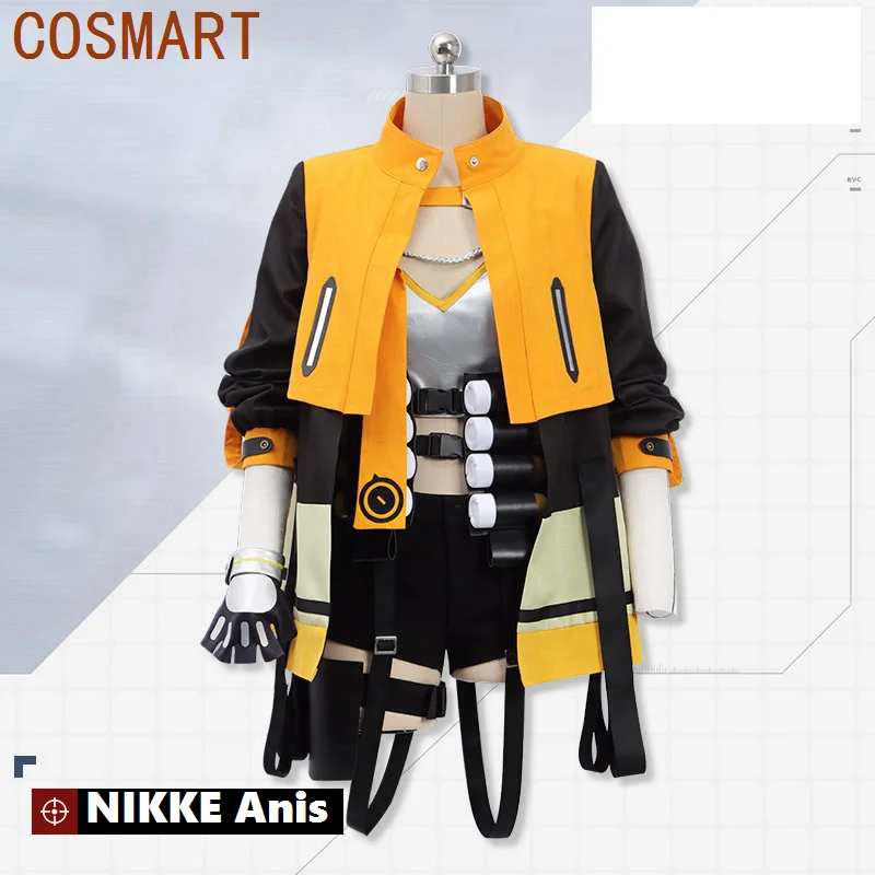 Customized Game NIKKE The Goddess of Victory Cosplay Costumes SSR Role Anis Jacket Vest Top Shorts Halloween Prop Anime Cos Suit 
Customized Game NIKKE The Goddess of Victory Cosplay Costumes SSR Role Anis Jacket Vest Top Shorts Halloween Prop Anime Cos Suit