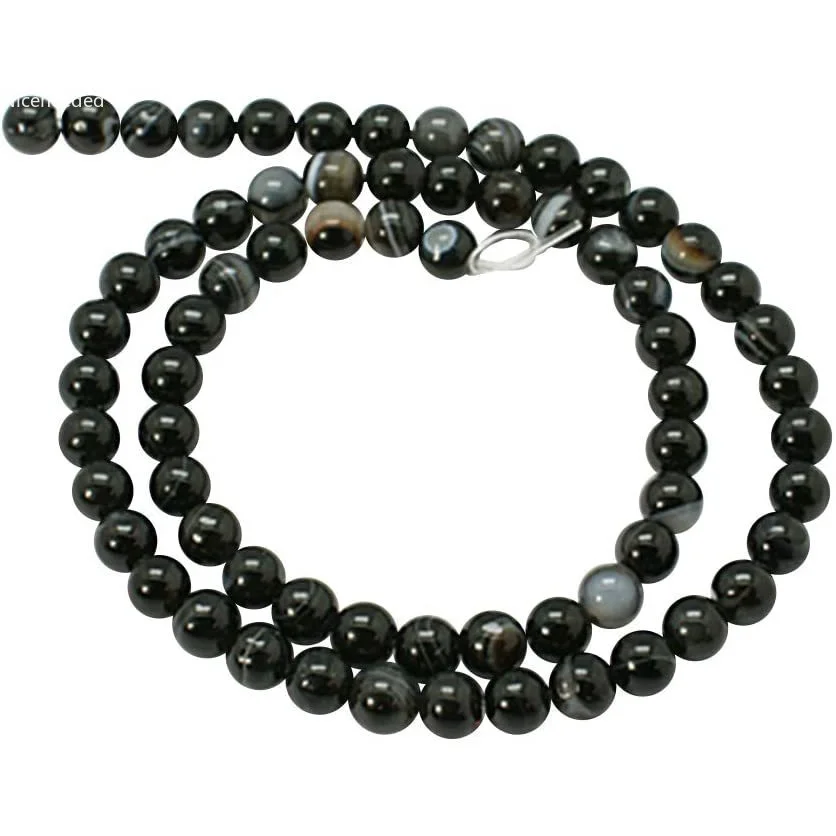 315pcs Black Stripe Agate Beads Strands Natural Round Loose Gemstone Smooth Beads for Jewelry Making Stands DIY Crafts Stone
315pcs Black Stripe Agate Beads Strands Natural Round Loose Gemstone Smooth Beads for Jewelry Making Stands DIY Crafts Stone