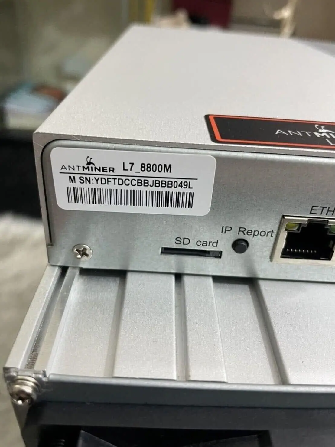 Bitmain Antminer ASIC L7 8800MH новый бренд
Bitmain Antminer ASIC L7 8800MH новый бренд