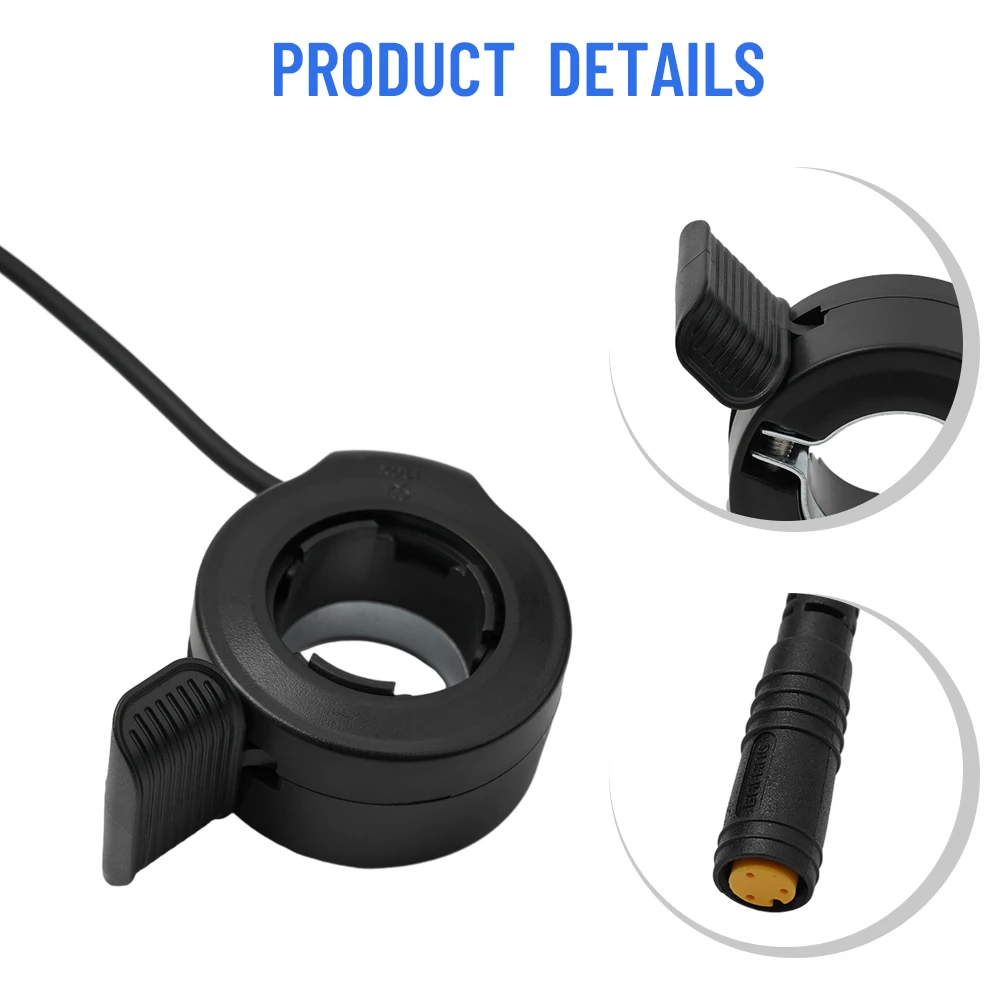 1pc E-bike Thumb Throttle Hot Sale Universal 3PIN 24-72V Thumb Throttle For BBS01 BBS02 For BBSHD Replacement Part Accessories
1pc E-bike Thumb Throttle Hot Sale Universal 3PIN 24-72V Thumb Throttle For BBS01 BBS02 For BBSHD Replacement Part Accessories