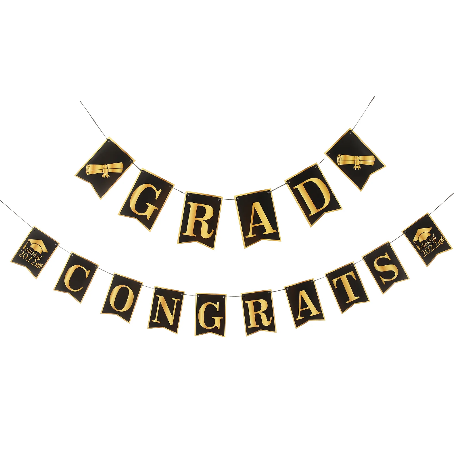 1 Set of Wall Hanging Banner Decors Graduation Party Ornaments Party Scene Decors
1 Set of Wall Hanging Banner Decors Graduation Party Ornaments Party Scene Decors
