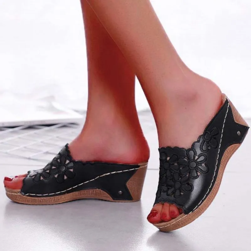 Fashion New Summer Women Shoe Sandals Peep Toe Shoes For Women Soft Shoes Women Casual Wedge Sandals Comfortable Sandalias Mujer
Fashion New Summer Women Shoe Sandals Peep Toe Shoes For Women Soft Shoes Women Casual Wedge Sandals Comfortable Sandalias Mujer