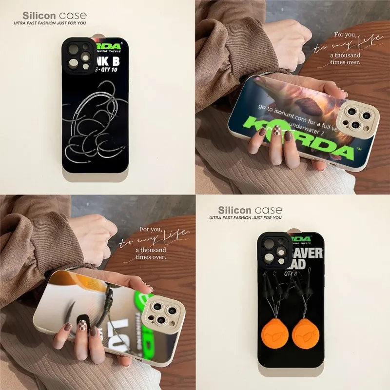 

Korda Fishing Tackle Logo Phone Case For IPhone 14 13 11 12 Pro Max Mini X XR XS 7 8 Plus Hitomi Mobile Phone Case