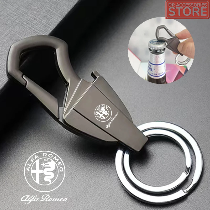 For Alfa Romeo Giulietta 159 Giulia 147 Mito 156 Spider Accessories Custom LOGO Keychain Alloy Multifunction Car Play Keyring
For Alfa Romeo Giulietta 159 Giulia 147 Mito 156 Spider Accessories Custom LOGO Keychain Alloy Multifunction Car Play Keyring