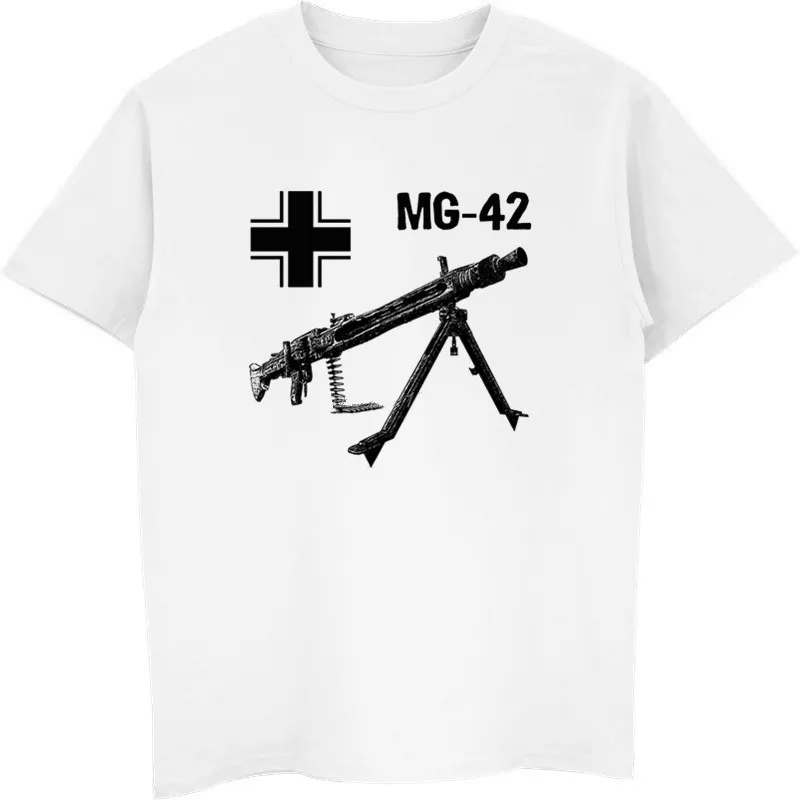 Germany WW2 Wehrmacht Weapon MG-42 Machine Gun Printed T-Shirt. Summer Cotton Short Sleeve O-Neck Mens Gift T Shirt New S-3XL
Germany WW2 Wehrmacht Weapon MG-42 Machine Gun Printed T-Shirt. Summer Cotton Short Sleeve O-Neck Mens Gift T Shirt New S-3XL