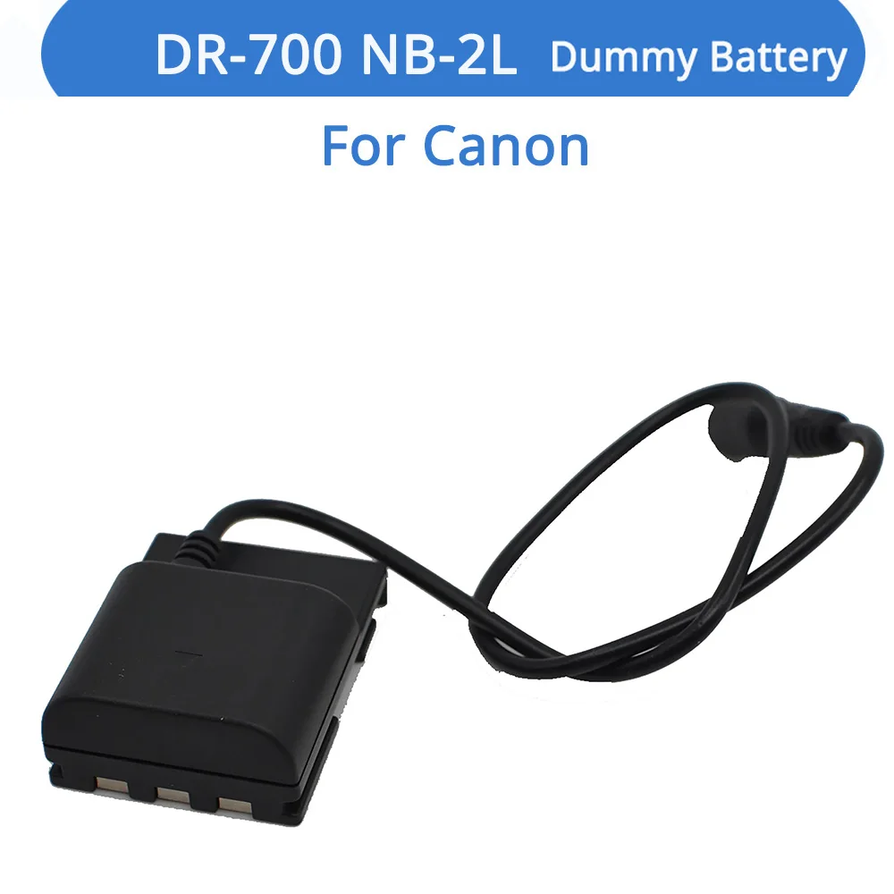 

DC Coupler DR-700 DR 700 NB2L NB-2L Dummy Battery For Canon S40 S45 S50 S55 S60 S70 S80 Rebel XT XTi EOS 350D 400D Camera