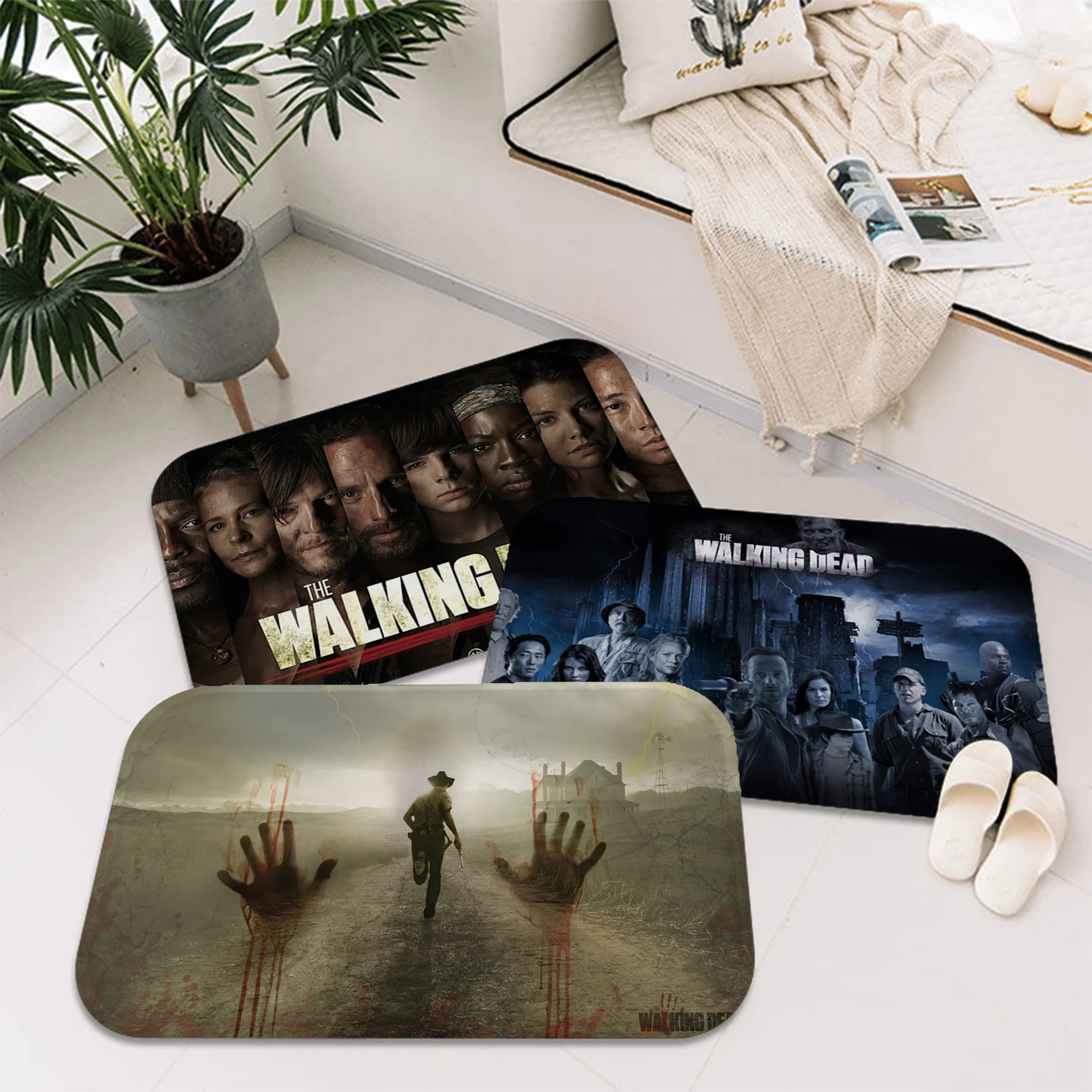 The Walking Dead Floor Mat Retro Multiple Choice Living Room Kitchen Rug Non-Slip Bedside Area Rugs
The Walking Dead Floor Mat Retro Multiple Choice Living Room Kitchen Rug Non-Slip Bedside Area Rugs