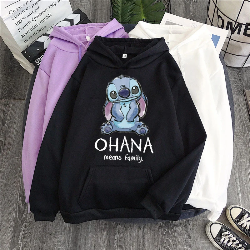 Disney Stitch Hoodies Women Harajuku Pullovers Cute Kawaii Casual Tops O-Neck Angel Print Hooded Sweatshirt oversized hoodie
Disney Stitch Hoodies Women Harajuku Pullovers Cute Kawaii Casual Tops O-Neck Angel Print Hooded Sweatshirt oversized hoodie