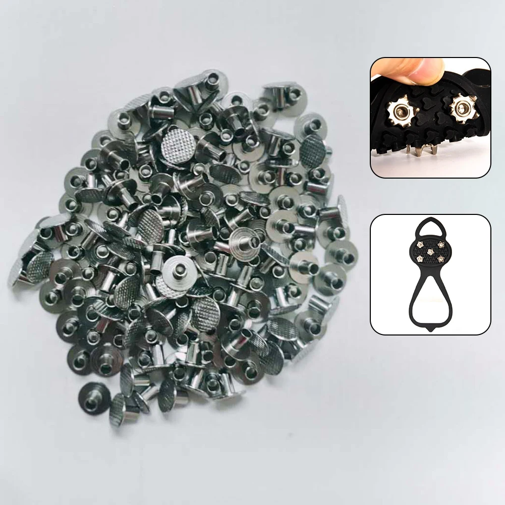 16/20pcs Ice Cleats Nail For Snow Climbing Crampons Anti-slip Spikes Spare Nails For 8/10 Nail Slippery Hiking Shoe Covers
16/20pcs Ice Cleats Nail For Snow Climbing Crampons Anti-slip Spikes Spare Nails For 8/10 Nail Slippery Hiking Shoe Covers