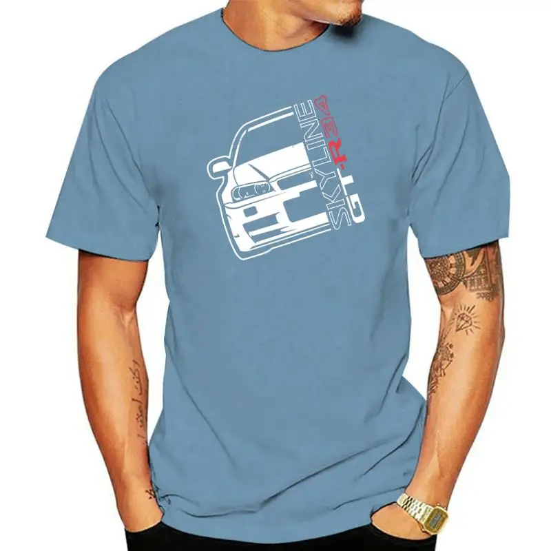 2022 Fashion Summer T Shirt Classic Japanese car fans Skyline GT-R 34 T-SHIRT Tee Shirt
2022 Fashion Summer T Shirt Classic Japanese car fans Skyline GT-R 34 T-SHIRT Tee Shirt