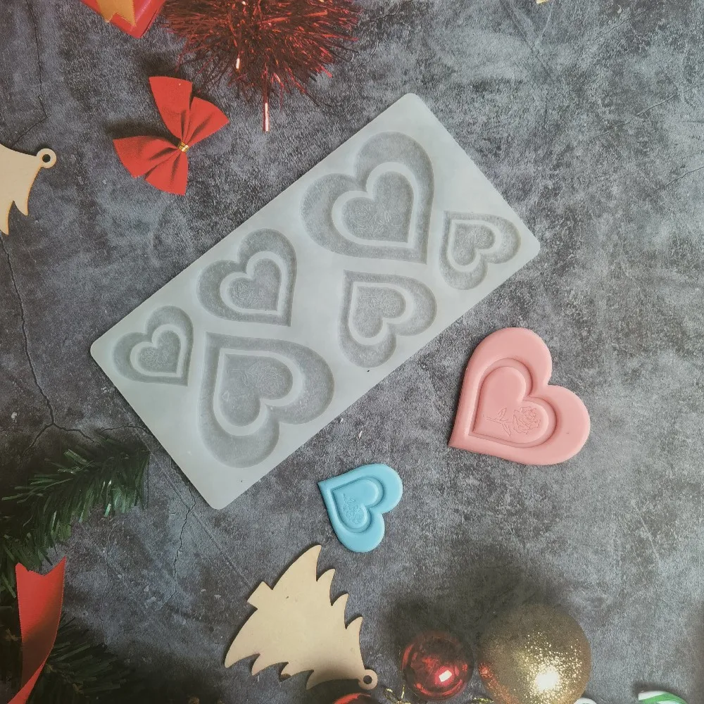 Various Heart Shaped Chocolate Plug In Mold Silicone Cake Decoration Mould Love Candy Baking Tools Handmade Epoxy Resin Mold
Various Heart Shaped Chocolate Plug In Mold Silicone Cake Decoration Mould Love Candy Baking Tools Handmade Epoxy Resin Mold
