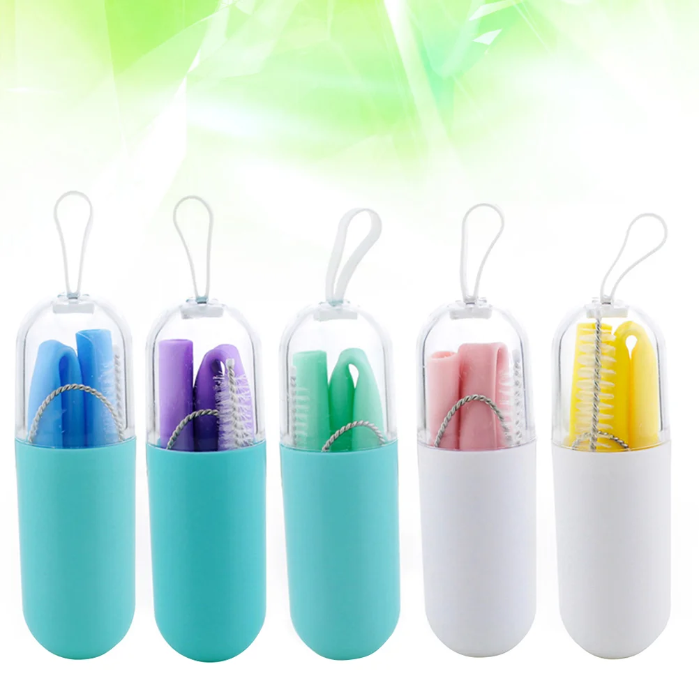 Straws Silicone Drinking Reusable Collapsible Straw Foldingcase Rubber Portable Cleaning Flexibletravel Party Cocktail Bulk Soft
Straws Silicone Drinking Reusable Collapsible Straw Foldingcase Rubber Portable Cleaning Flexibletravel Party Cocktail Bulk Soft