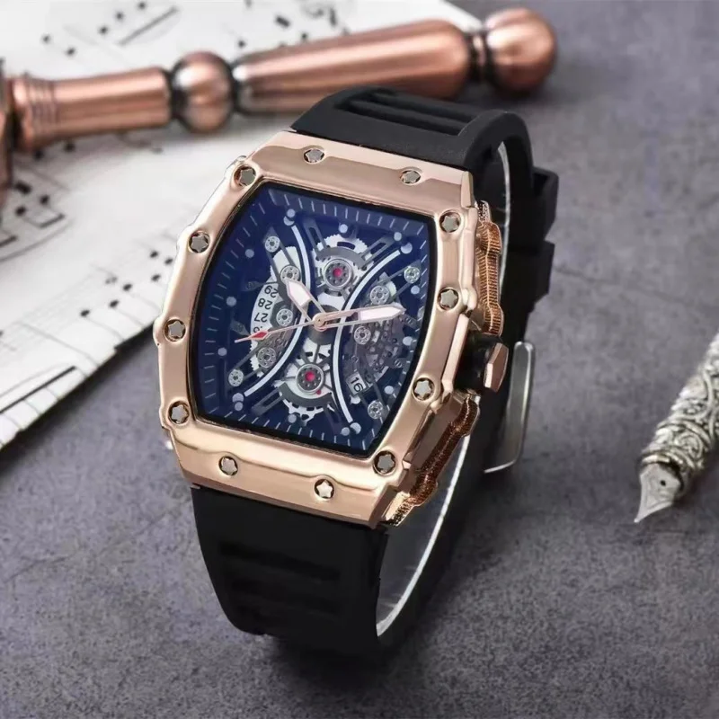 Unraion Wrist Watch Men Waterproof Chronograph Military Army Stainless Steel Male Clock Top Brand Luxury Man Sport Watches 8363
Unraion Wrist Watch Men Waterproof Chronograph Military Army Stainless Steel Male Clock Top Brand Luxury Man Sport Watches 8363