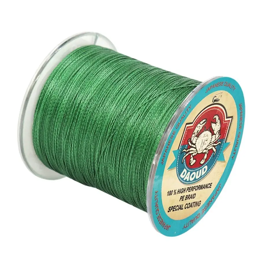 DAOUD 4 Strands 500M PE Braided Fishing Line 6 10 20 30 40 50 120LB Multifilament Fishing Braid Line
DAOUD 4 Strands 500M PE Braided Fishing Line 6 10 20 30 40 50 120LB Multifilament Fishing Braid Line