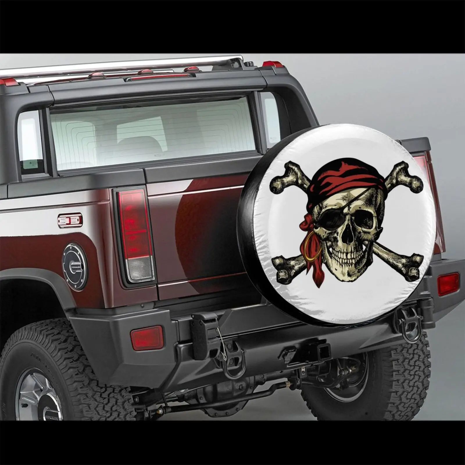 Cool Pirate Skull Tire Cover Dust-proof Waterproof Washable Stain Resistant Car Tire Accessories Universal Fits Most Cars
Cool Pirate Skull Tire Cover Dust-proof Waterproof Washable Stain Resistant Car Tire Accessories Universal Fits Most Cars