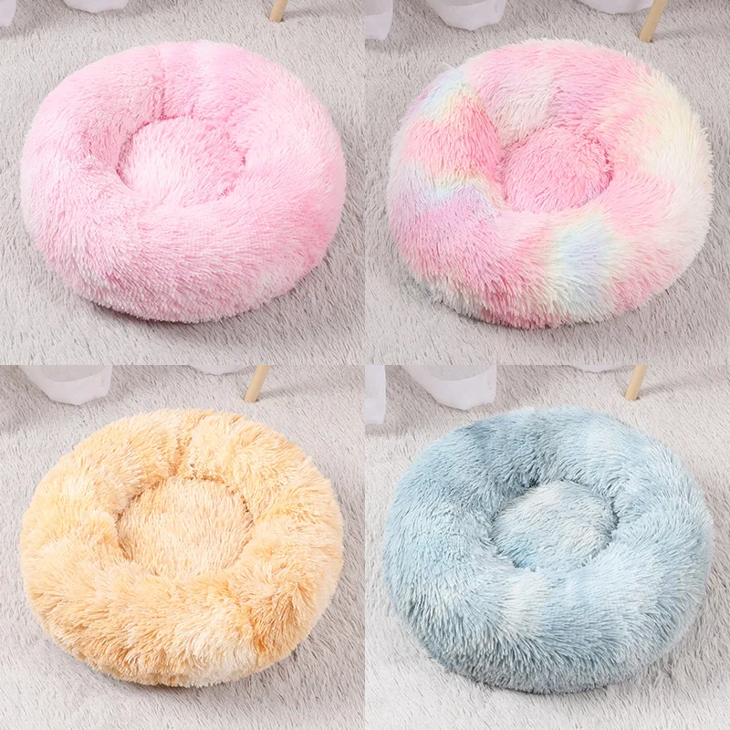 Dog Bed Plush Round Thick and Full Pet Kennel Fluffy Breathable Warm Winter Kennel Soft and Convenient Dog Accessories
Dog Bed Plush Round Thick and Full Pet Kennel Fluffy Breathable Warm Winter Kennel Soft and Convenient Dog Accessories
