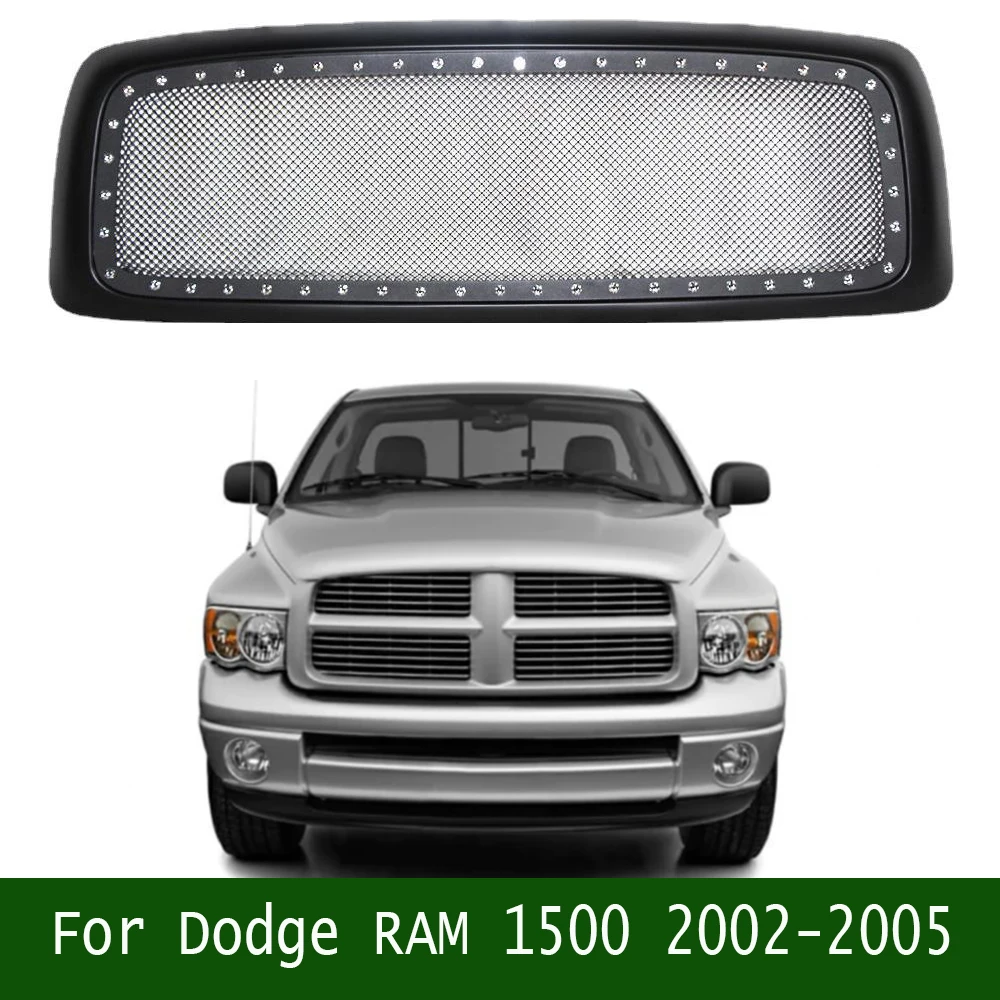 Racing Grills Decoration Car Front Grid Racing Grills ABS Matte Black Trim Cover Bumper Grille For Dodge RAM 1500 2002-2005
Racing Grills Decoration Car Front Grid Racing Grills ABS Matte Black Trim Cover Bumper Grille For Dodge RAM 1500 2002-2005