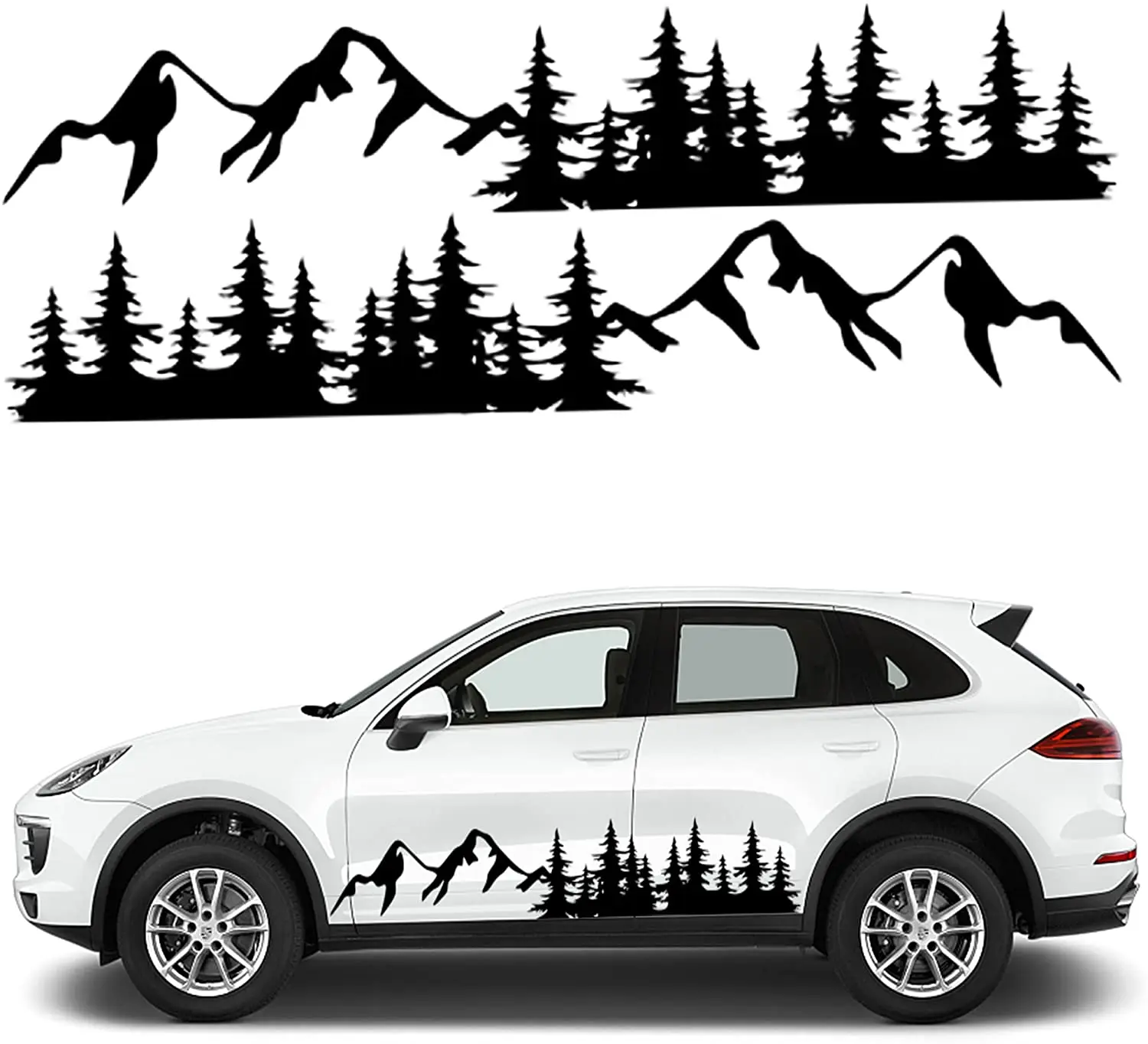 Fochutech Mountain Car Decals Large Tree Forest Graphics Car Stickers for Men Big Vinyl Stickers for Car Side Body Auto Car
Fochutech Mountain Car Decals Large Tree Forest Graphics Car Stickers for Men Big Vinyl Stickers for Car Side Body Auto Car