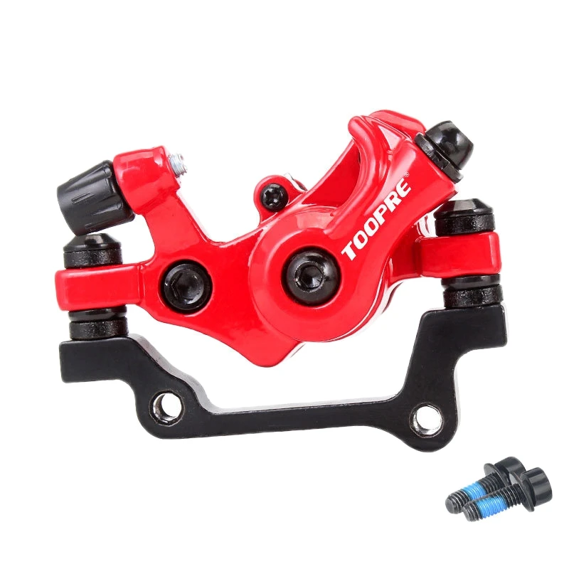 TOOPRE Bicycle Hydraulic Disc Brake Caliper MTB Brake Pad Rotors Mountain Bicycle Accessories Red 51mm
TOOPRE Bicycle Hydraulic Disc Brake Caliper MTB Brake Pad Rotors Mountain Bicycle Accessories Red 51mm