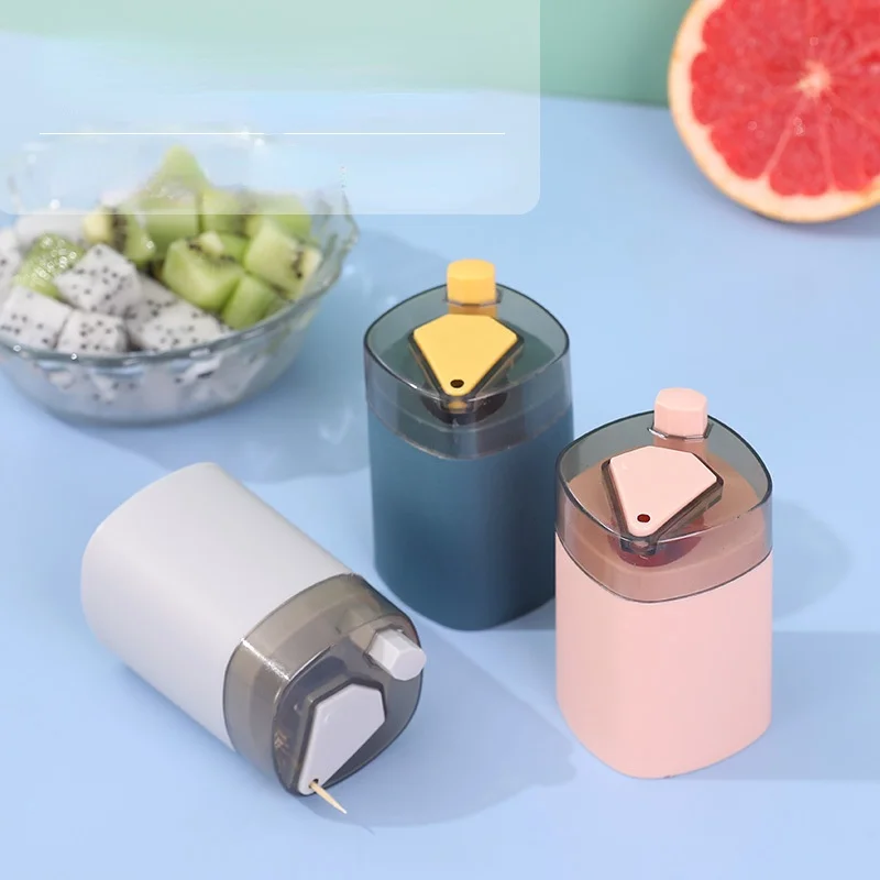 Home Automatic Toothpick Holder Portable Pop-up Storage Box Kitchen Toothpick Bottle Toothpick Box Container Dispenser Holder
Home Automatic Toothpick Holder Portable Pop-up Storage Box Kitchen Toothpick Bottle Toothpick Box Container Dispenser Holder