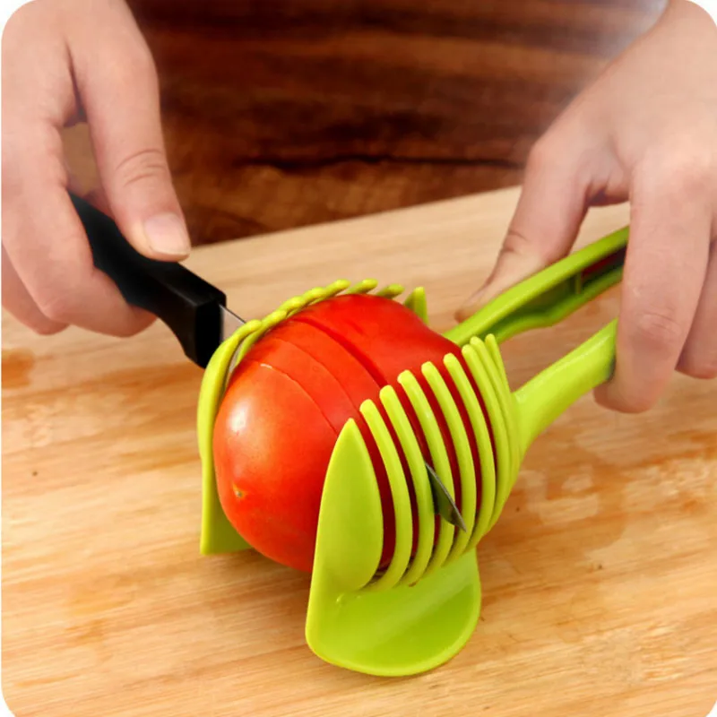 Handheld Tomato Onion Slicer Bread Clip Fruit Vegetable Cutting Lemon Potato Apple Gadget Kitchen Accessories
Handheld Tomato Onion Slicer Bread Clip Fruit Vegetable Cutting Lemon Potato Apple Gadget Kitchen Accessories