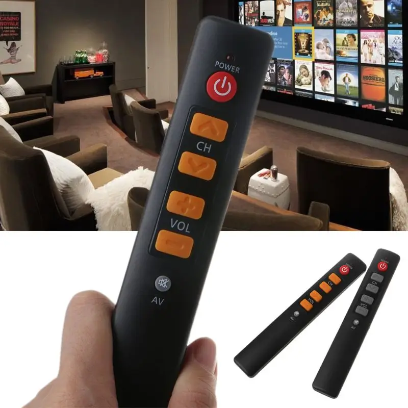 for Smart Learning Remote Control for TV STB DVD DVB Box HIFI Universal Controller with 6 Big Buttons Easy Use for EL
for Smart Learning Remote Control for TV STB DVD DVB Box HIFI Universal Controller with 6 Big Buttons Easy Use for EL