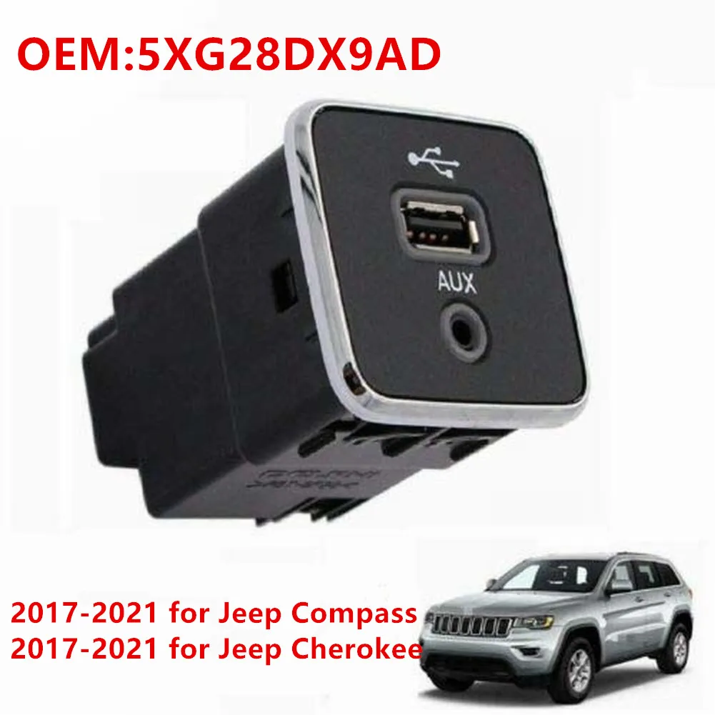 1PC Front Charging Port USB AUX Front Charging Port USB Charging Por AUX Fit 2017-2021 For Jeep Cherokee Compass 5XG28DX9AD
1PC Front Charging Port USB AUX Front Charging Port USB Charging Por AUX Fit 2017-2021 For Jeep Cherokee Compass 5XG28DX9AD