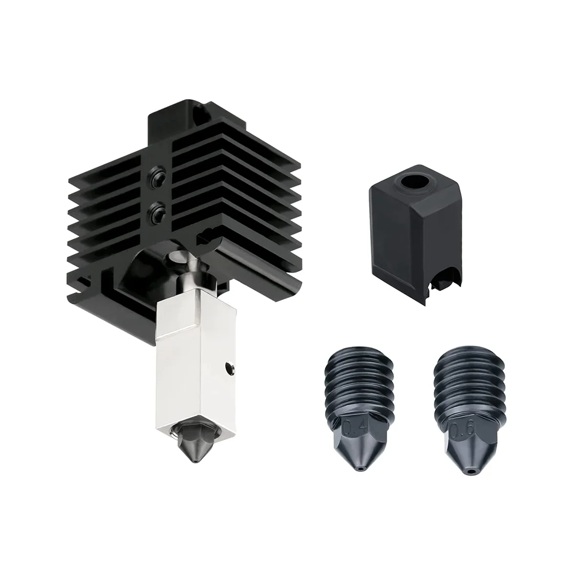 Высокотемпературный Hotend нагревательный блок до 500 ℃ хромированный Цирконий Медь никелированная версия для 3D-принтера P1P
Высокотемпературный Hotend нагревательный блок до 500 ℃ хромированный Цирконий Медь никелированная версия для 3D-принтера P1P