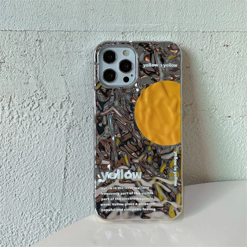 Ins Cold Wind Pleated Tin Foil Phone Case For iPhone 14 13 12 11 Pro Max Mini X XS XR 7 8 Plus Trendy Electroplating iPhone Case
Ins Cold Wind Pleated Tin Foil Phone Case For iPhone 14 13 12 11 Pro Max Mini X XS XR 7 8 Plus Trendy Electroplating iPhone Case