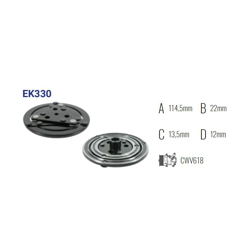 EK330 ступица сцепления компрессора переменного тока CWV618 для NISSAN Maxima 92600-0L703 / 92600-2Y000 / 92600-2Y001 / 92600-2Y010 / 92600-02700
EK330 ступица сцепления компрессора переменного тока CWV618 для NISSAN Maxima 92600-0L703 / 92600-2Y000 / 92600-2Y001 / 92600-2Y010 / 92600-02700