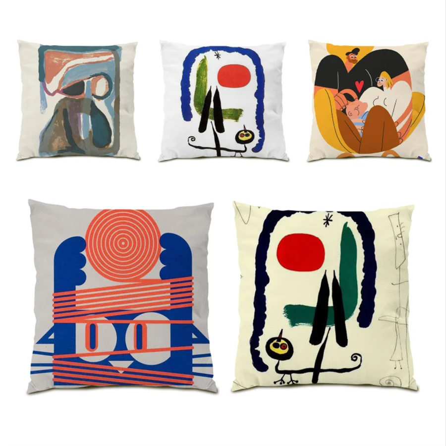 Simple Pillowcase Abstract Painting Decoration Home Decor Nordic Style Sofa Decorative Pillow Case Polyester Velvet Fabric E0325
Simple Pillowcase Abstract Painting Decoration Home Decor Nordic Style Sofa Decorative Pillow Case Polyester Velvet Fabric E0325