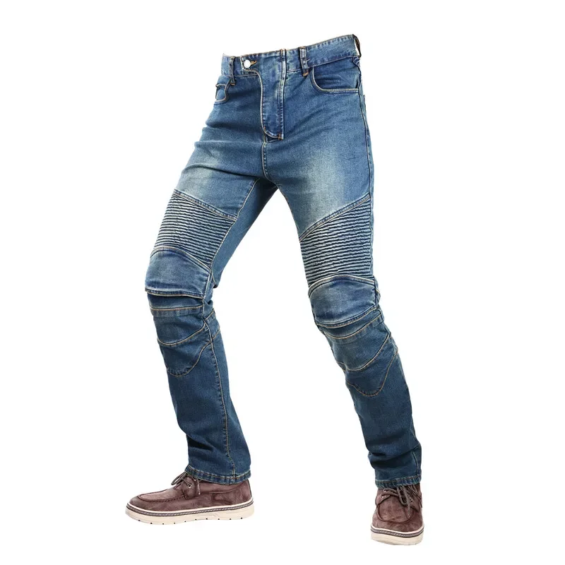 Fashionable 4 season motorcycle leisure pants off-road motorcycle outdoor riding jeans with protective equipment knee
Fashionable 4 season motorcycle leisure pants off-road motorcycle outdoor riding jeans with protective equipment knee