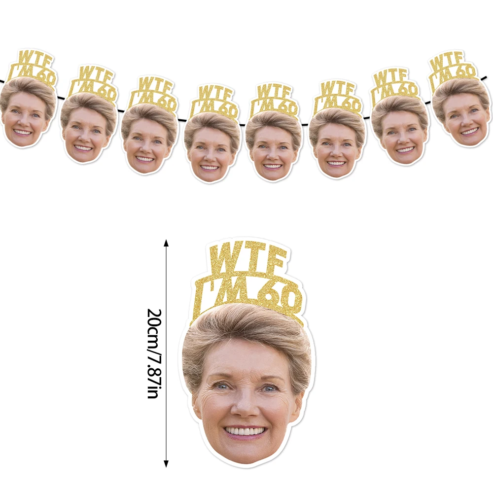 Набор из 8 персонализированных баннеров на день рождения cyuan
Набор из 8 персонализированных баннеров на день рождения cyuan