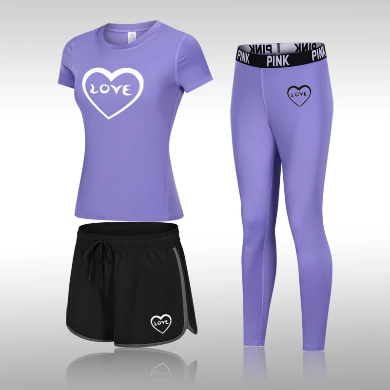 Women's Sportswear Yoga Set Fitness Gym Clothes Running Compression Shirt AND Pants Yoga Leggings Jogging Workout Sport Suit
Women's Sportswear Yoga Set Fitness Gym Clothes Running Compression Shirt AND Pants Yoga Leggings Jogging Workout Sport Suit