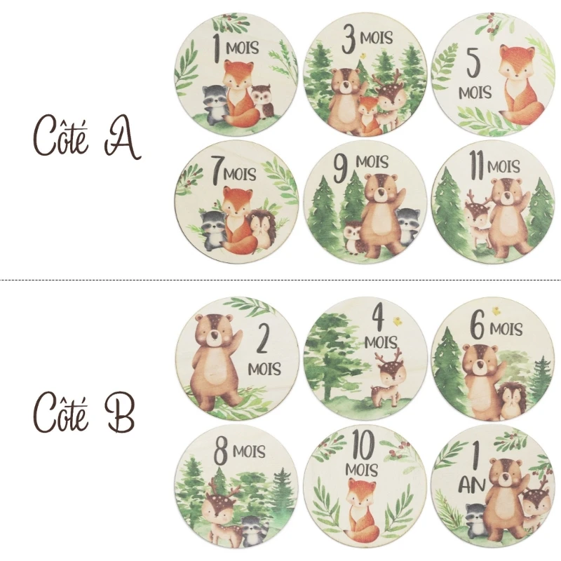 Ежемесячные открытки с изображением животных, открытки для новорожденных, открытки для рождения, реквизит для фотосъемки новорожденных
Ежемесячные открытки с изображением животных, открытки для новорожденных, открытки для рождения, реквизит для фотосъемки новорожденных