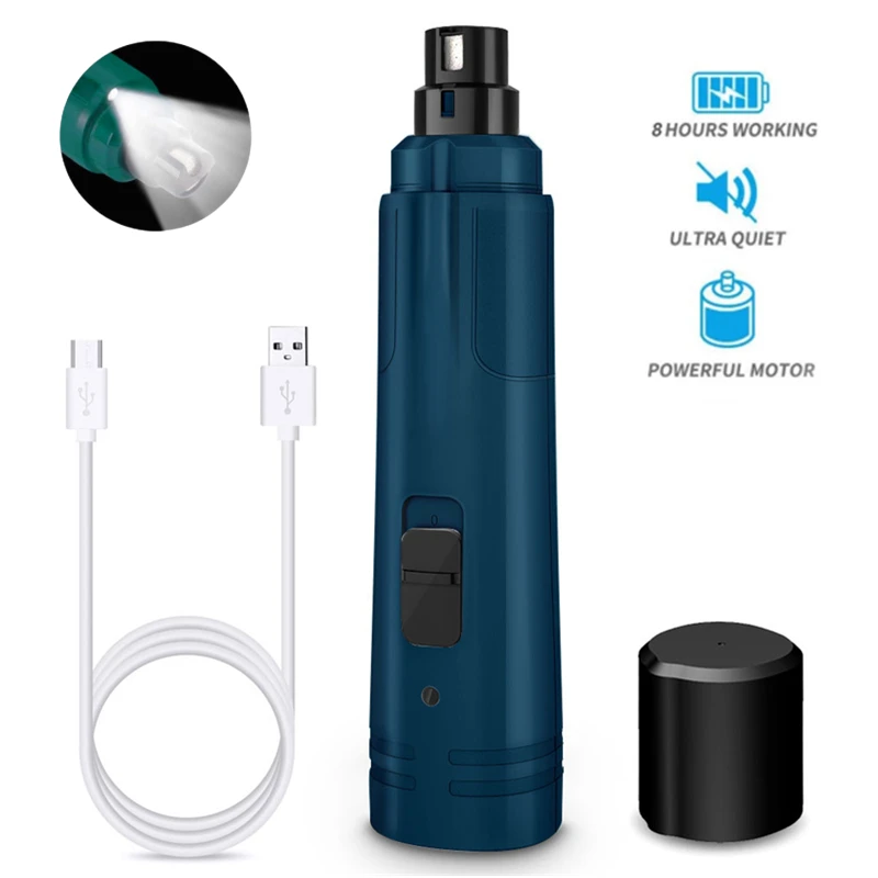 Painless Quiet Electric Nail Clipper Grinder File Pet Claws Grooming and Care Supplies for Dogs Cat Charging Trimmer Tools
Painless Quiet Electric Nail Clipper Grinder File Pet Claws Grooming and Care Supplies for Dogs Cat Charging Trimmer Tools