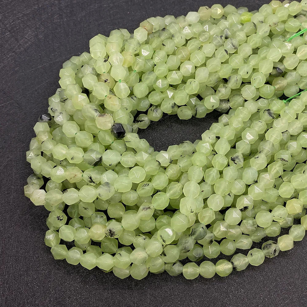 Faceted Green Grape Natural Stone Round Spaced Beads 6 8 10 MM Pick Size Ladies Necklace Bracelet DIY Jewelry Earrings Making
Faceted Green Grape Natural Stone Round Spaced Beads 6 8 10 MM Pick Size Ladies Necklace Bracelet DIY Jewelry Earrings Making