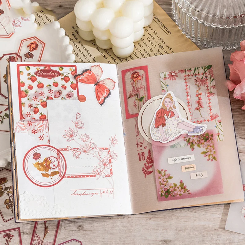 30Pcs Flowers In The Mist Series Sticker PET Waterproof Decorative Stickers Plant Hand Account Sealing Scrapbooking Material
30Pcs Flowers In The Mist Series Sticker PET Waterproof Decorative Stickers Plant Hand Account Sealing Scrapbooking Material