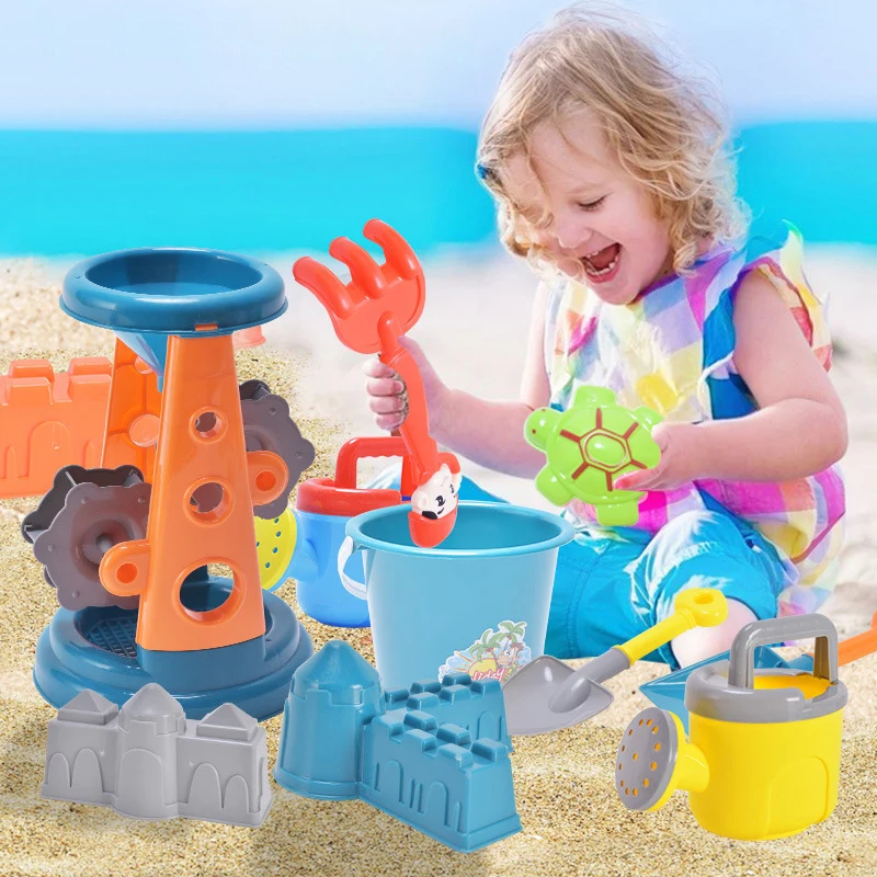 Children's beach toy car set baby shovel beach digging sand play sand tool shovel and bucket hourglass boy gift
Children's beach toy car set baby shovel beach digging sand play sand tool shovel and bucket hourglass boy gift
