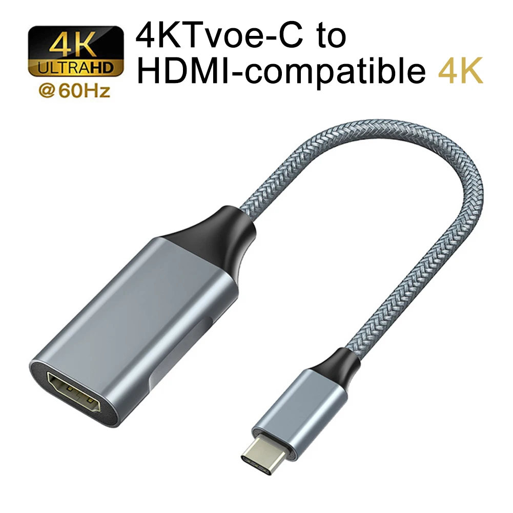 Адаптер-конвертер Usb Type-C 4k, совместимый с Macbook, Chromebook, Samsung, Huawei
Адаптер-конвертер Usb Type-C 4k, совместимый с Macbook, Chromebook, Samsung, Huawei