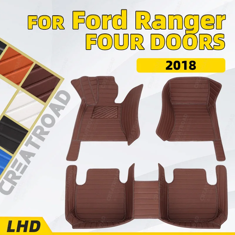 Custom Car floor mats for Ford Ranger 2018 auto foot Pads automobile carpet cover interior accessories
Custom Car floor mats for Ford Ranger 2018 auto foot Pads automobile carpet cover interior accessories