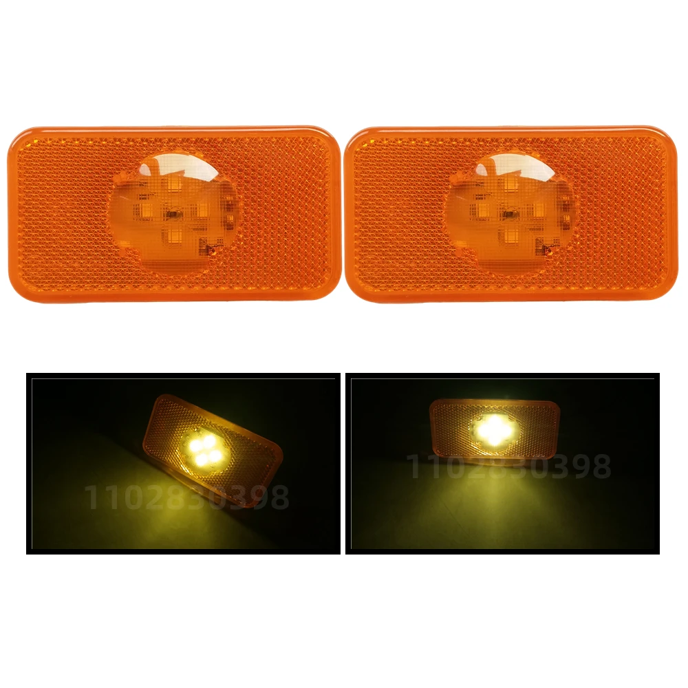 2/4/6/8/10Pcs 24V LED Side Marker Lights For Volvo FH FM FL Truck Clearance Lights Amber
2/4/6/8/10Pcs 24V LED Side Marker Lights For Volvo FH FM FL Truck Clearance Lights Amber